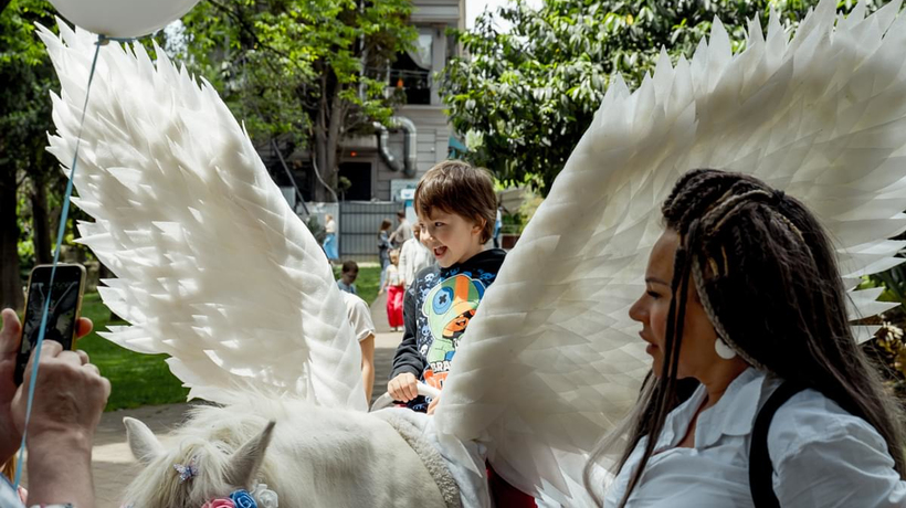 Фотоотчет - Большой детский праздник в Мамино