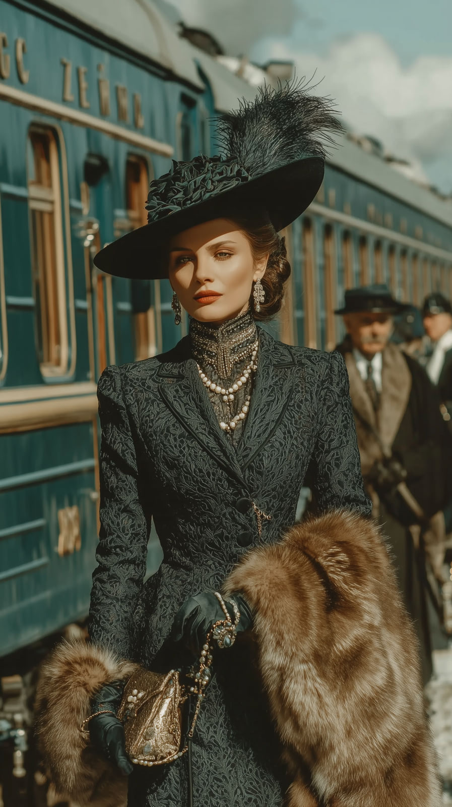 u6516542632_A_photo_of_a_retro_luxury_retro_steam_train_at_the__b2d1e53c-4c9b-44f9-ac9d-ac603a0477ad